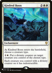 Dádiva da Estirpe / Kindred Boon - Magic: The Gathering - MoxLand