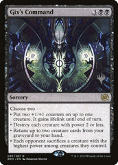 Comando de Gix / Gix's Command - Magic: The Gathering - MoxLand