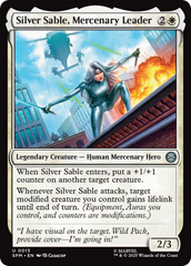 Silver Sable, Mercenary Leader - Magic: The Gathering - MoxLand