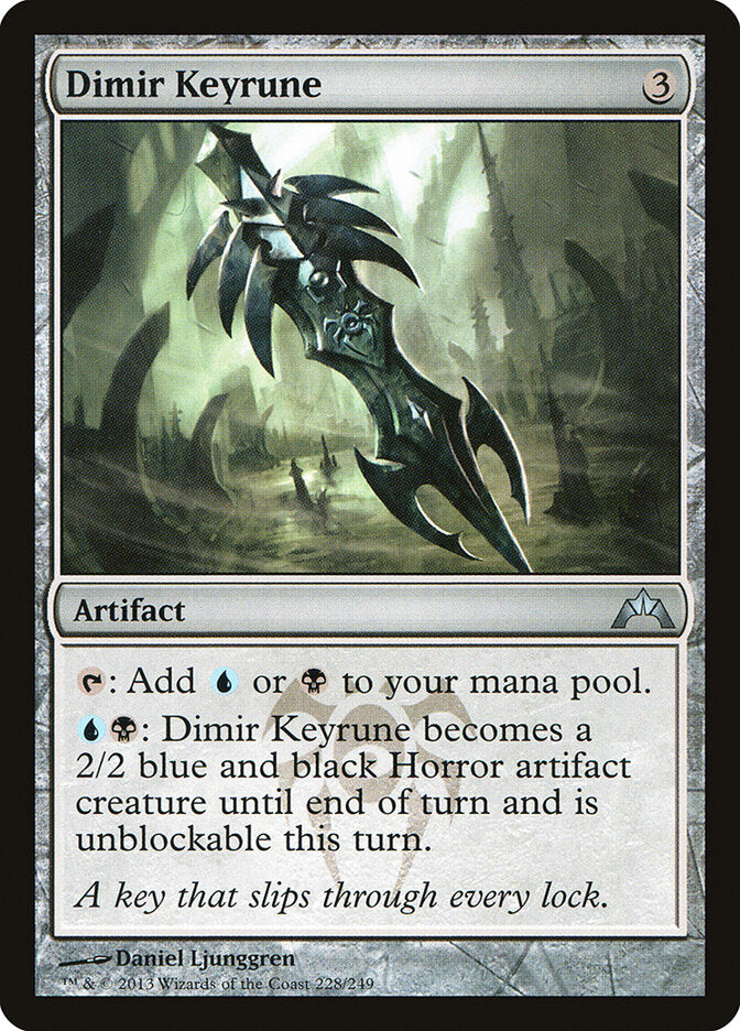 Chave Rúnica Dimir / Dimir Keyrune - Magic: The Gathering - MoxLand