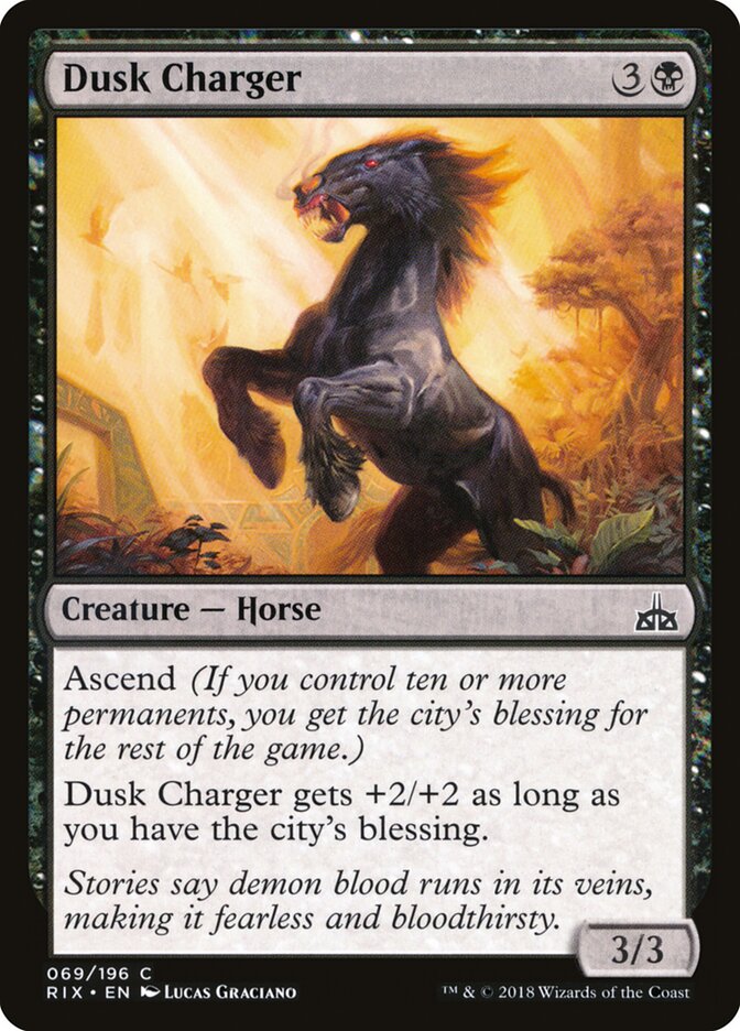 Corcel do Crepúsculo / Dusk Charger - Magic: The Gathering - MoxLand