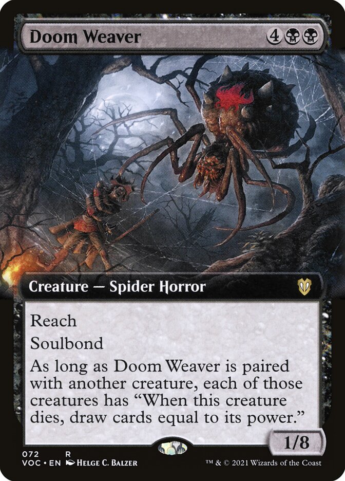 Tecelã da Perdição / Doom Weaver - Magic: The Gathering - MoxLand