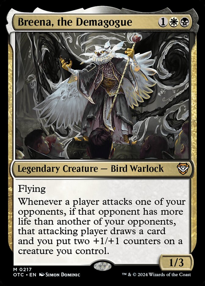 Brenna, a Demagoga / Breena, the Demagogue - Magic: The Gathering - MoxLand