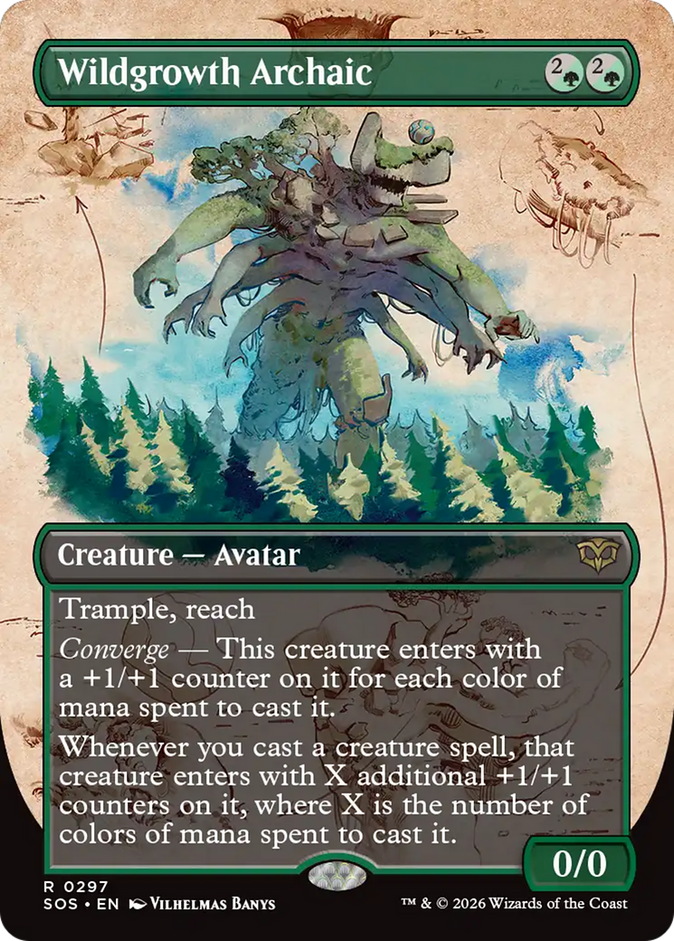 Wildgrowth Archaic - Magic: The Gathering - MoxLand