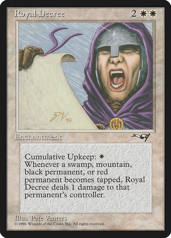 Decreto Real / Royal Decree - Magic: The Gathering - MoxLand
