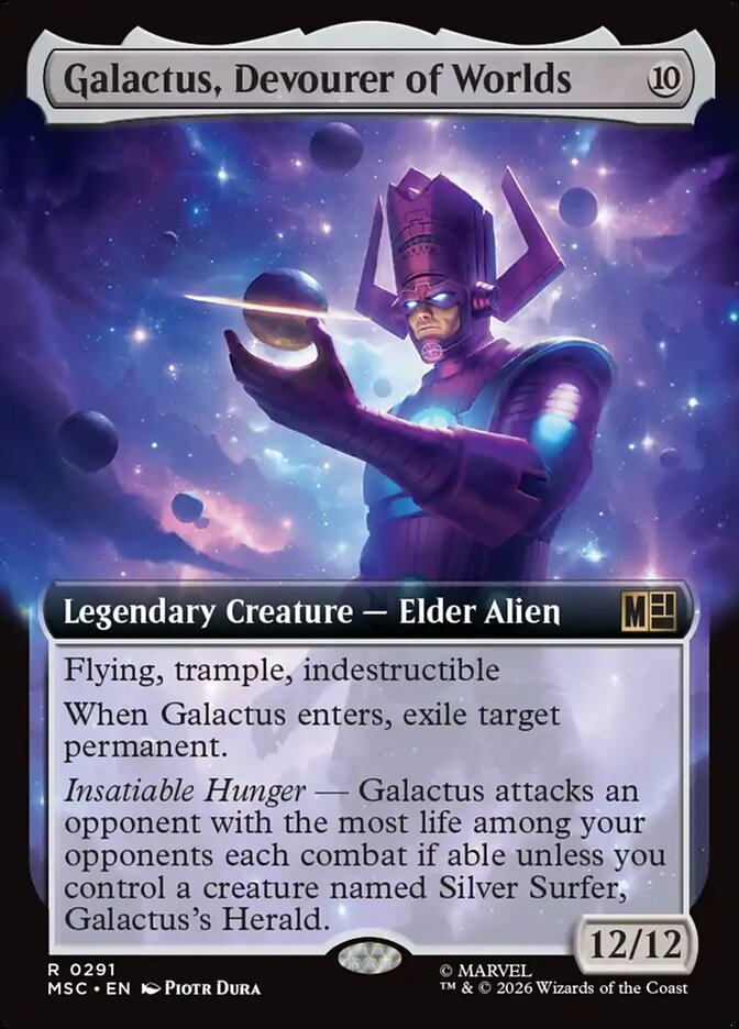 Galactus, Devourer of Worlds - Magic: The Gathering - MoxLand