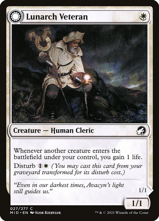 Veterano Lunarca / Lunarch Veteran - Magic: The Gathering - MoxLand