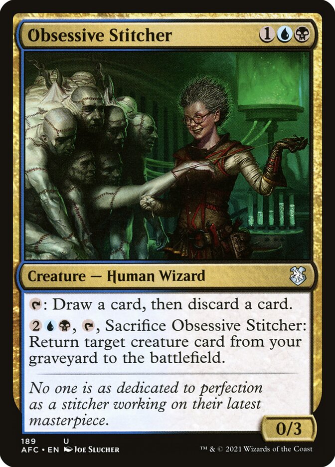 Suturadora Obsessiva / Obsessive Stitcher - Magic: The Gathering - MoxLand