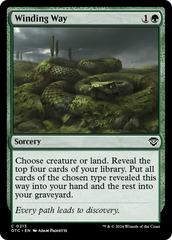 Caminho Tortuoso / Winding Way - Magic: The Gathering - MoxLand
