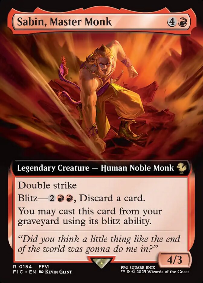 Sabin, Master Monk - Magic: The Gathering - MoxLand