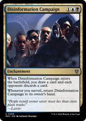 Campanha de Desinformação / Disinformation Campaign - Magic: The Gathering - MoxLand