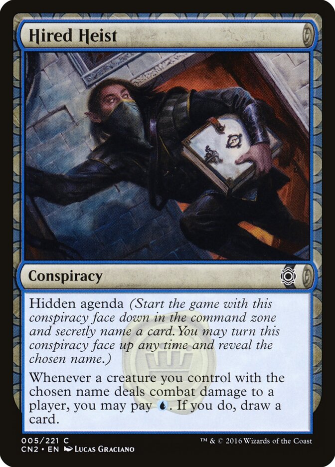 Hired Heist - Magic: The Gathering - MoxLand