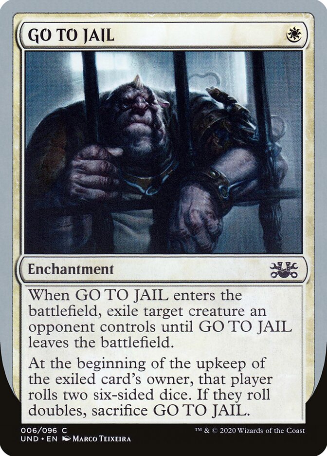GO TO JAIL / GO TO JAIL - Magic: The Gathering - MoxLand