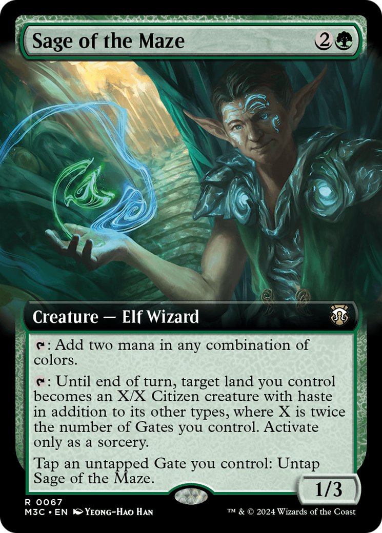 Sage of the Maze - Magic: The Gathering - MoxLand