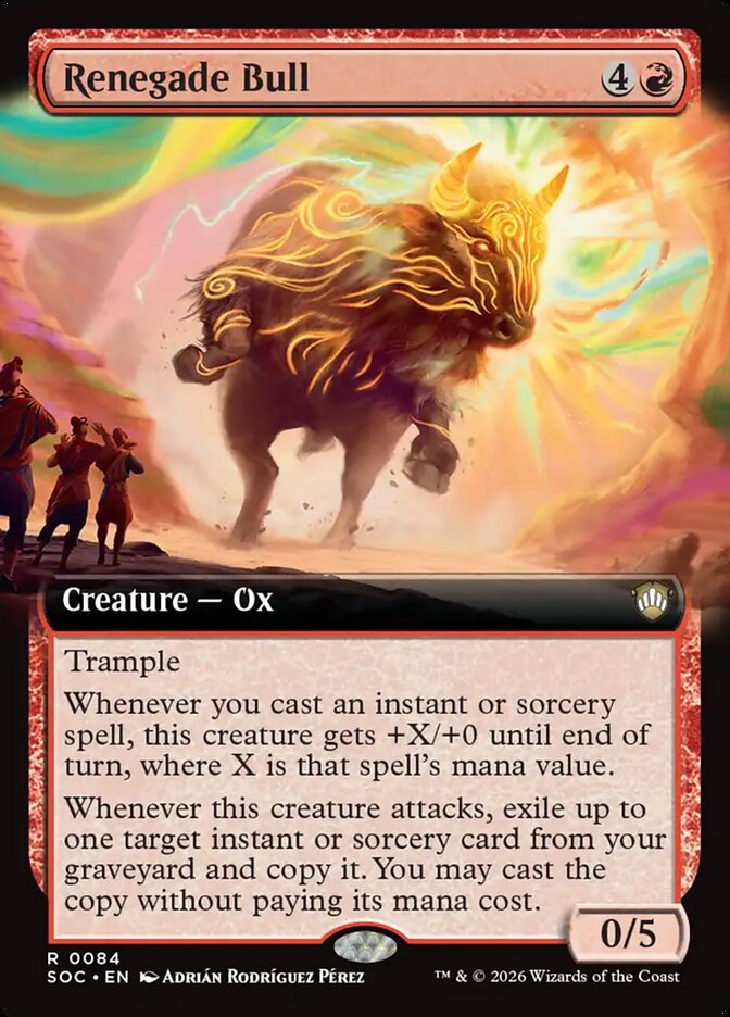 Renegade Bull - Magic: The Gathering - MoxLand