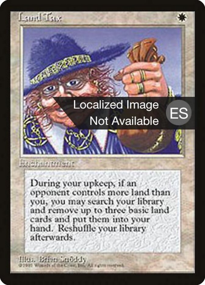 Imposto Territorial / Land Tax - Magic: The Gathering - MoxLand