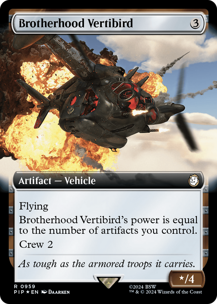 Brotherhood Vertibird - Magic: The Gathering - MoxLand