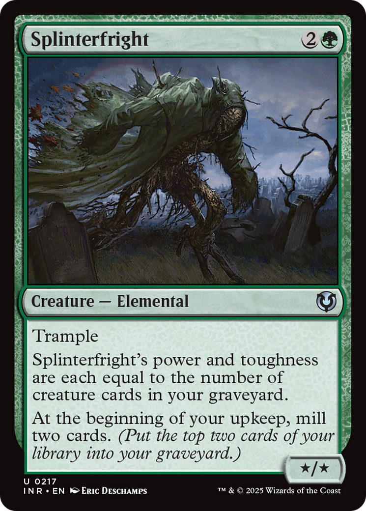 Assombro Farpado / Splinterfright - Magic: The Gathering - MoxLand
