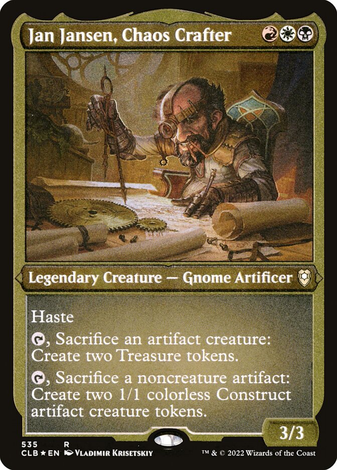 Jan Jansen, Artífice do Caos / Jan Jansen, Chaos Crafter - Magic: The Gathering - MoxLand