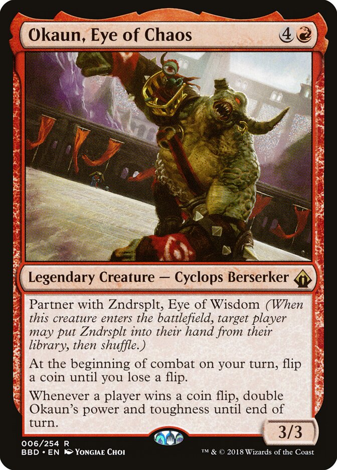 Okaun, Eye of Chaos - Magic: The Gathering - MoxLand