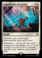 Formação Inquebrável / Unbreakable Formation - Magic: The Gathering - MoxLand