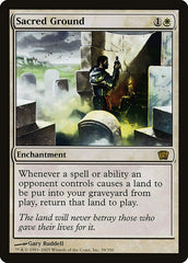 Solo Consagrado / Sacred Ground - Magic: The Gathering - MoxLand