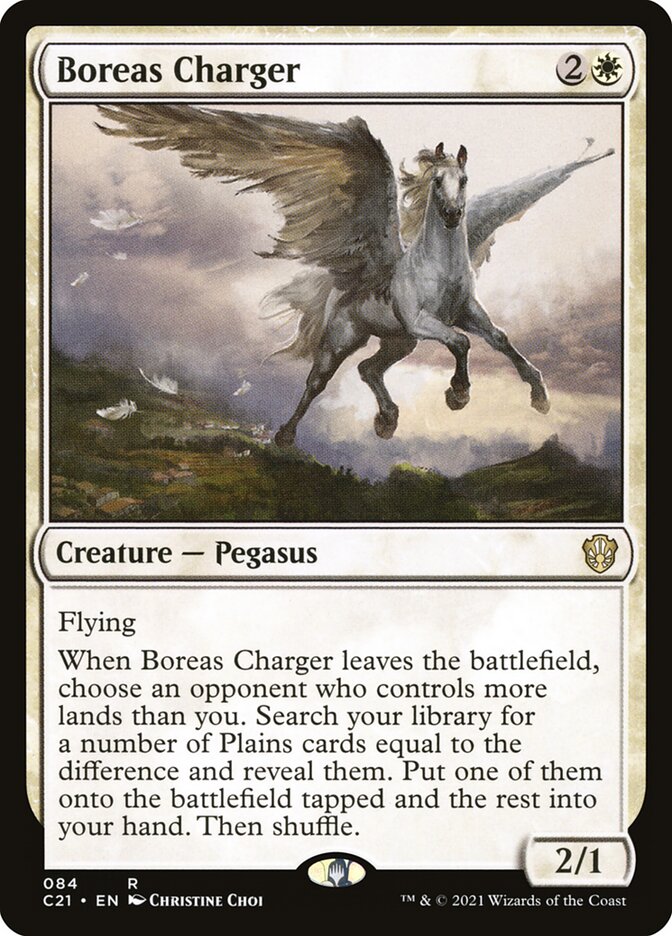Corcel de Bóreas / Boreas Charger - Magic: The Gathering - MoxLand