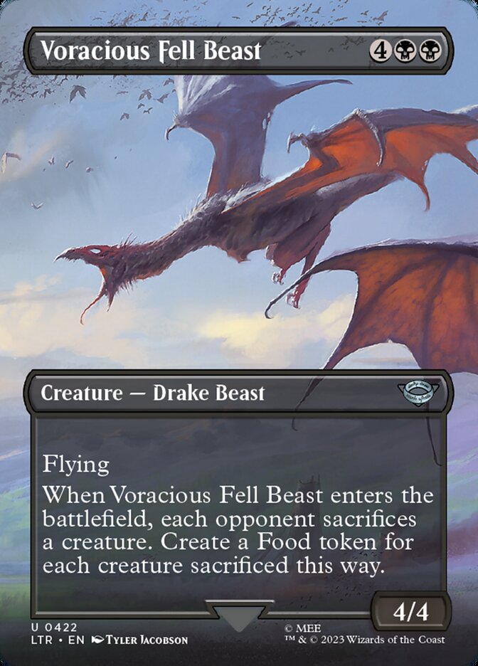 Fera Atroz Voraz / Voracious Fell Beast - Magic: The Gathering - MoxLand