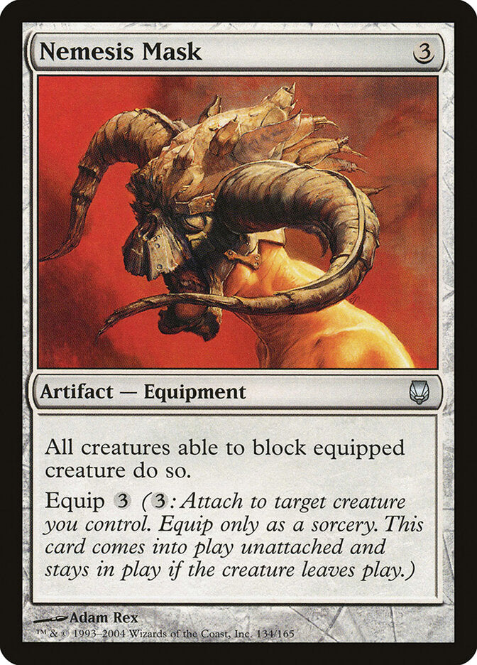 Máscara da Nêmese / Nemesis Mask - Magic: The Gathering - MoxLand