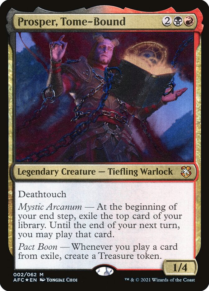 Prosper, Vinculado ao Tomo / Prosper, Tome-Bound - Magic: The Gathering - MoxLand