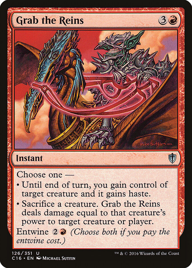 Tomar as Rédeas / Grab the Reins - Magic: The Gathering - MoxLand