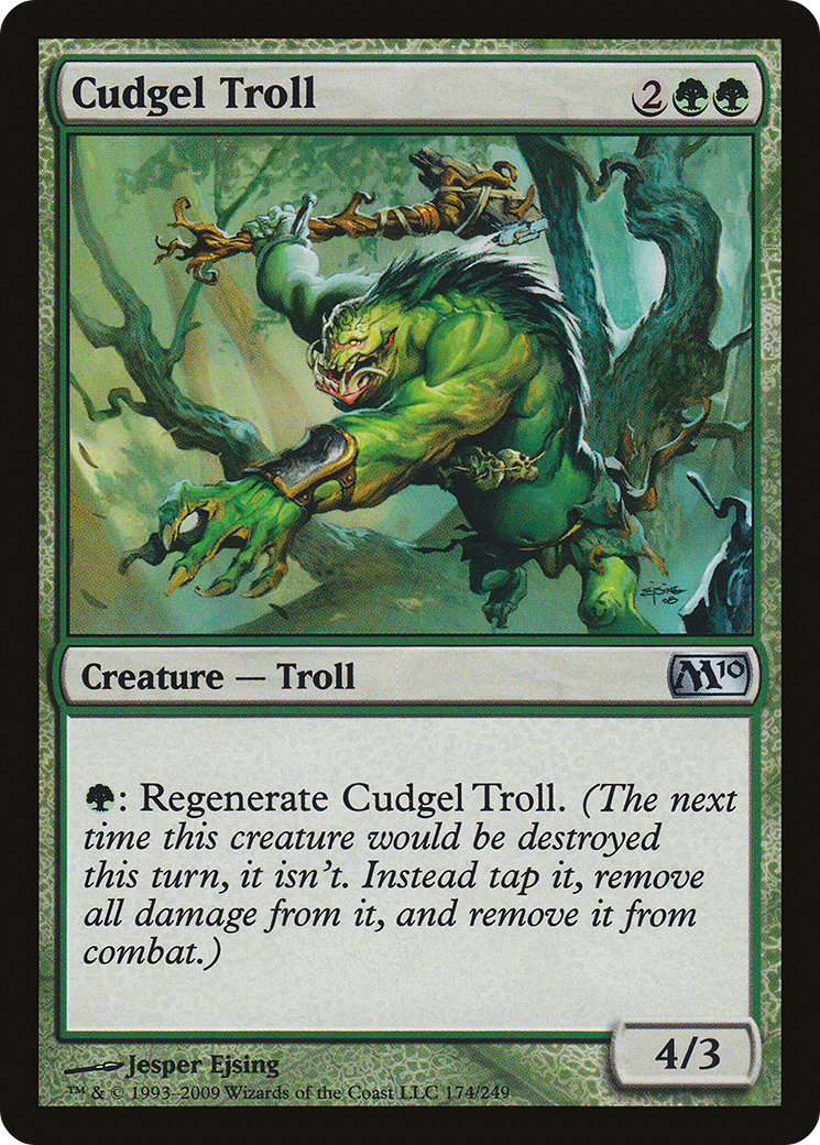 Trol da Clava / Cudgel Troll - Magic: The Gathering - MoxLand