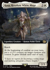 Rosa, Resolute White Mage - Magic: The Gathering - MoxLand
