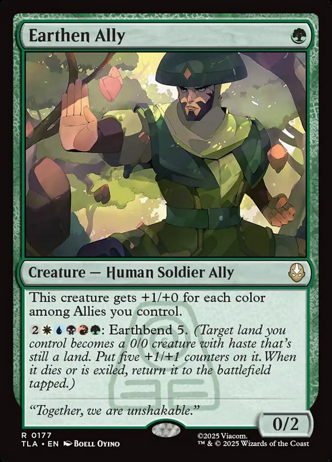 Aliado Terrestre / Earthen Ally - Magic: The Gathering - MoxLand