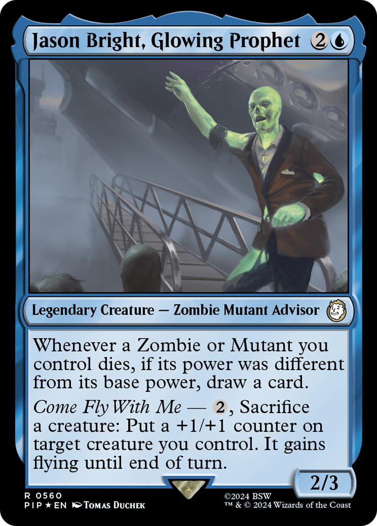 Jason Bright, Glowing Prophet - Magic: The Gathering - MoxLand