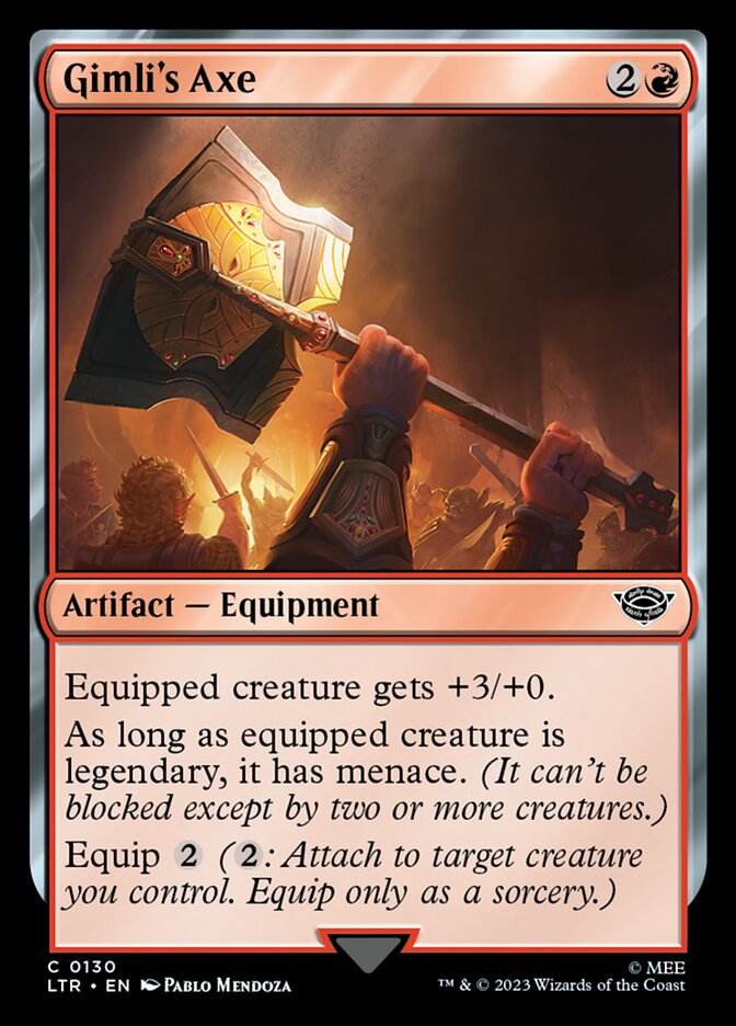 Machado de Gimli / Gimli's Axe - Magic: The Gathering - MoxLand