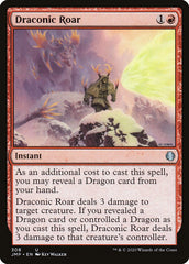 Rugido Dragônico / Draconic Roar - Magic: The Gathering - MoxLand