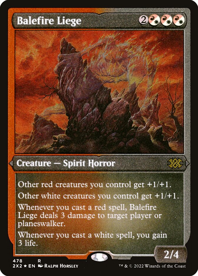 Soberano Pírico / Balefire Liege - Magic: The Gathering - MoxLand