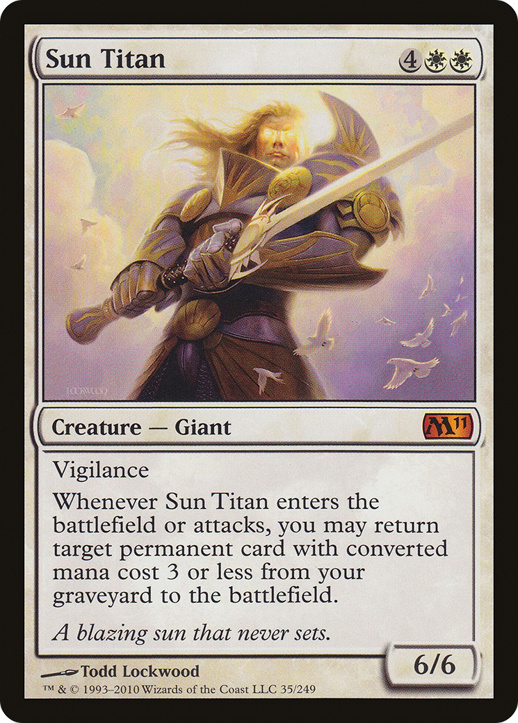 Titã de Sol / Sun Titan - Magic: The Gathering - MoxLand