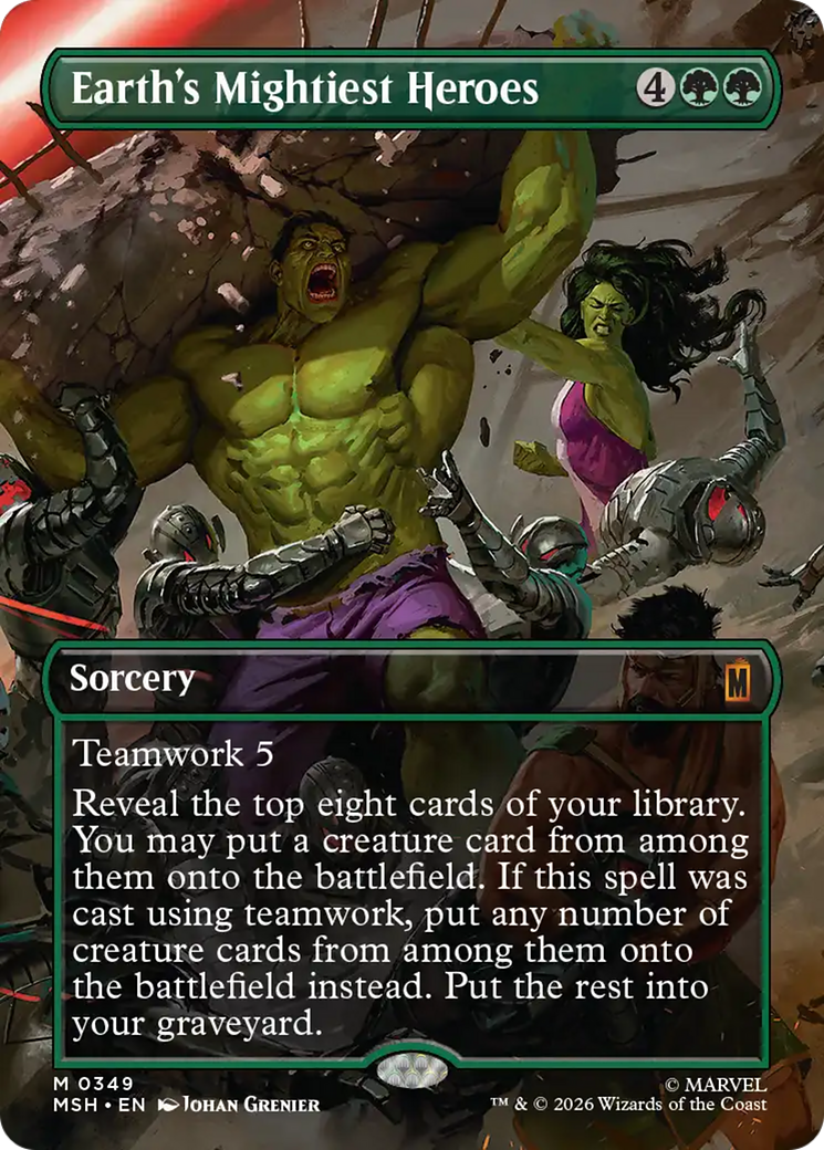 Earth's Mightiest Heroes - Magic: The Gathering - MoxLand