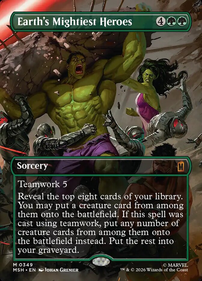 Earth's Mightiest Heroes - Magic: The Gathering - MoxLand