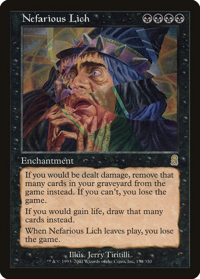 Cadáver Nefário / Nefarious Lich - Magic: The Gathering - MoxLand