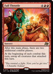 A Todo Vapor / Full Throttle - Magic: The Gathering - MoxLand