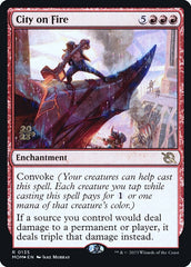 Cidade Incendiada / City on Fire - Magic: The Gathering - MoxLand