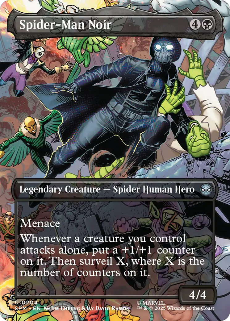 Spider-Man Noir - Magic: The Gathering - MoxLand