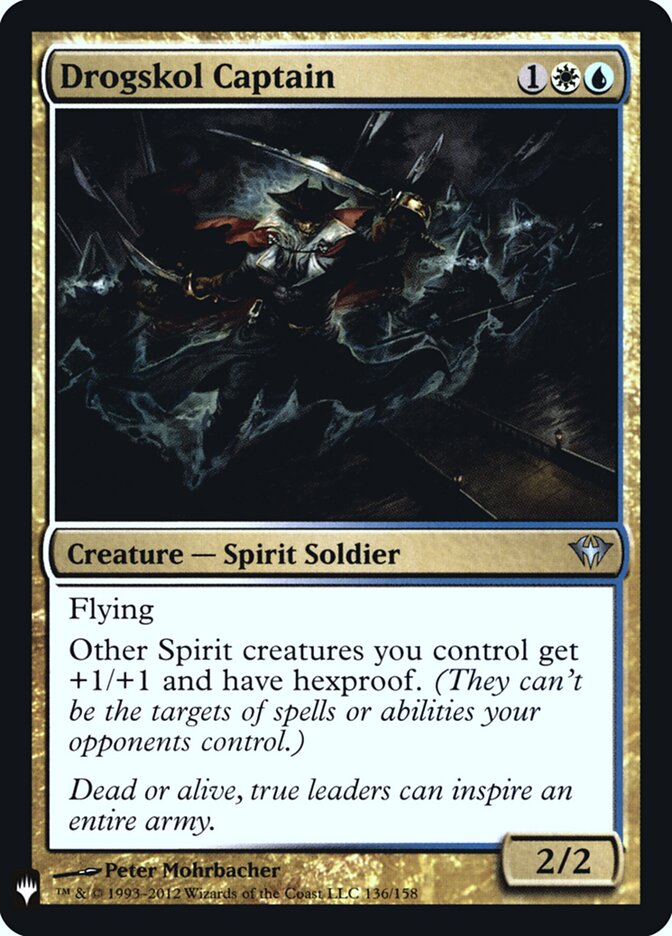 Capitão Drogskol / Drogskol Captain - Magic: The Gathering - MoxLand