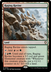 Ravina Enfurecida / Raging Ravine - Magic: The Gathering - MoxLand