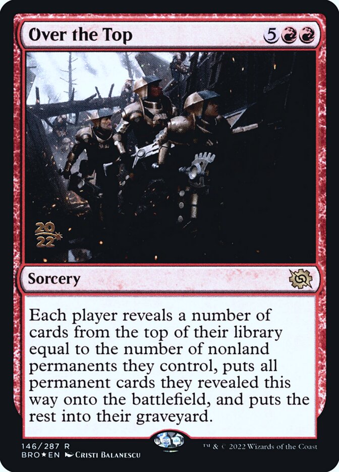 Além das Trincheiras / Over the Top - Magic: The Gathering - MoxLand