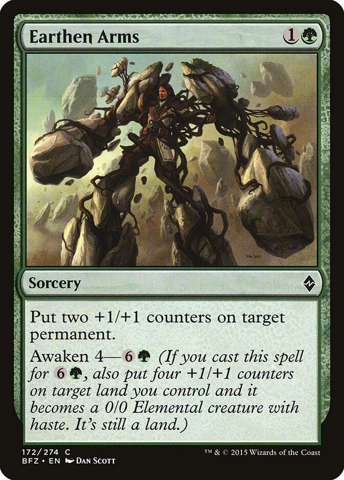 Armas Terrenas / Earthen Arms - Magic: The Gathering - MoxLand