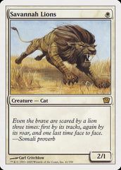 Leões da Savana / Savannah Lions - Magic: The Gathering - MoxLand